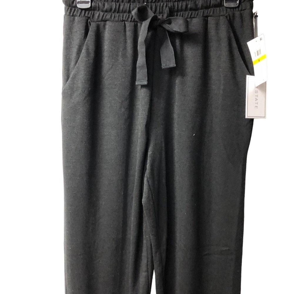 1 STATE $79 PULL ONBLACK JOGGER SM NWT - Picture 3 of 9